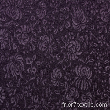 Crystal Mosscrepe Knitting PD 3D Jacquard Emboss Fabric